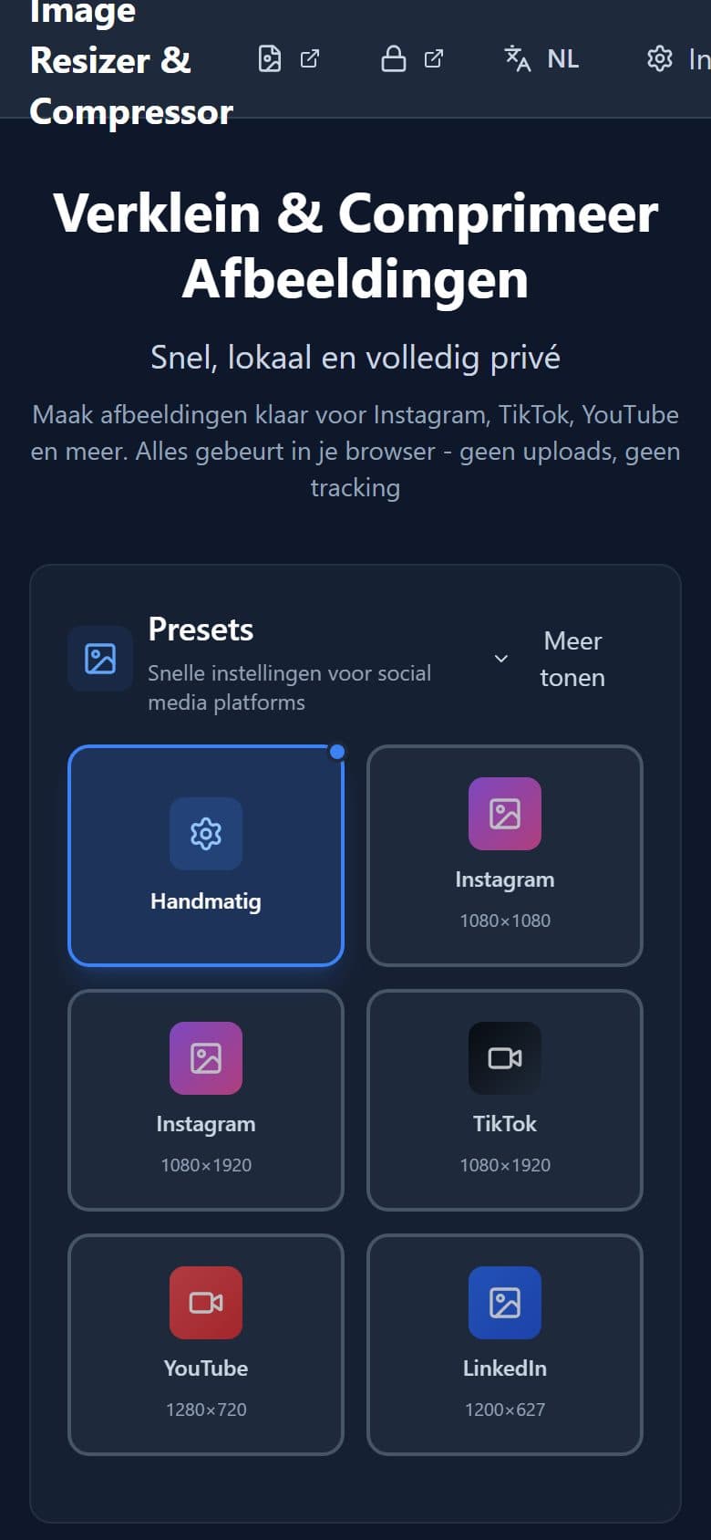 Image Resizer, iPhone